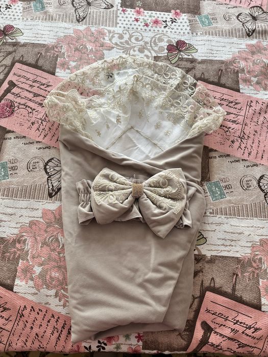 Конверт на выписку, одеяло детское