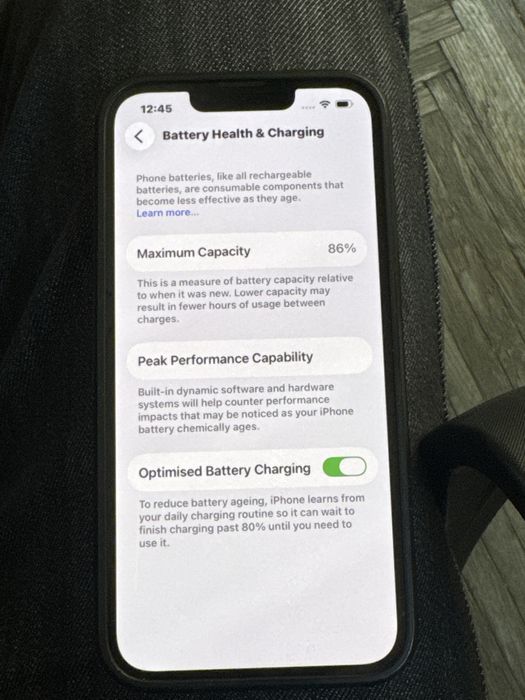 Iphone 13 pro 128gb graphite neverlocked 86% baterie