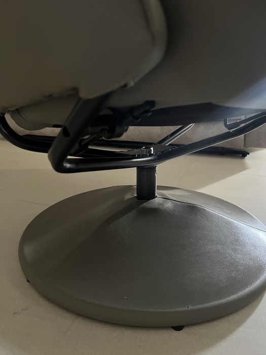 Fotoliu de relaxare cu taburet