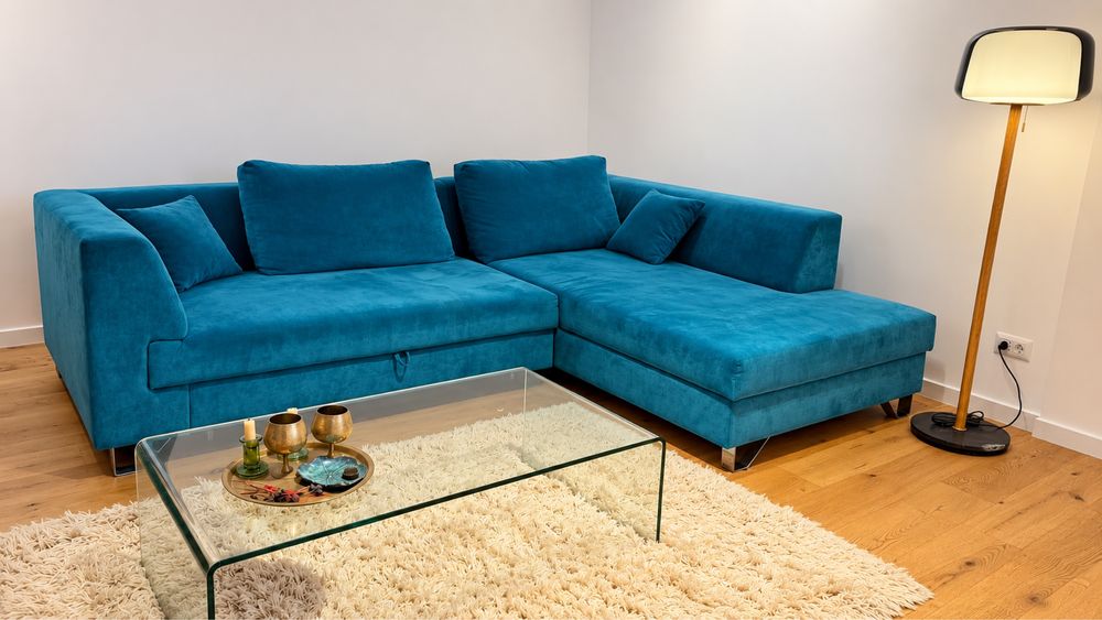 Canapea extensibila, coltar
