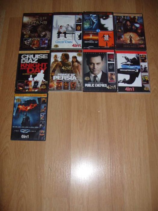 Анимации и филми на DVD