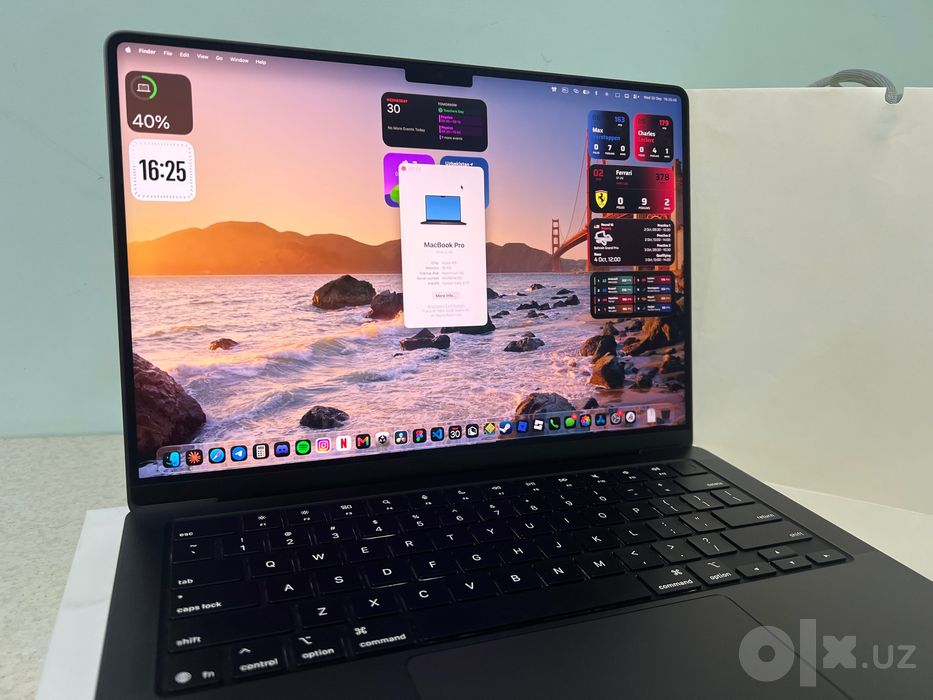 MacBook Pro M5 100%