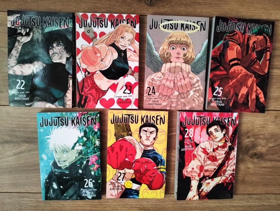 Colectie carti  Jujutsu Kaisen