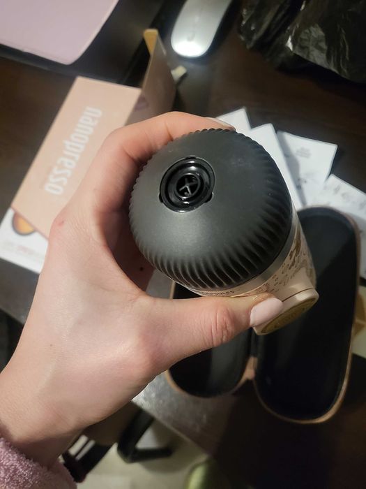 Преносима машина за кафе,защитен калъф и адаптер за капсули NS, WACACO