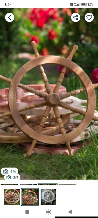 Roti din lemn produse noi