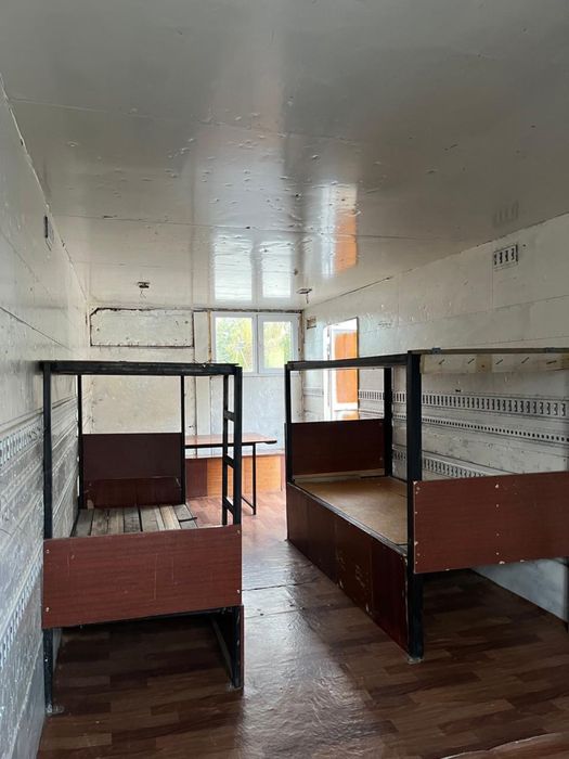 Жилой вагончик на колоссах