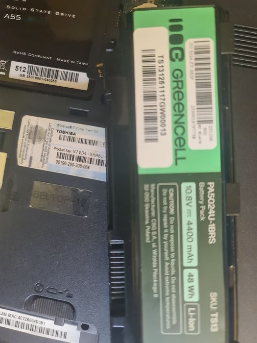 Toshiba Satellite Pro L850 | 16GB RAM | 512GB SSD | Нов Windows | Нова батерия!