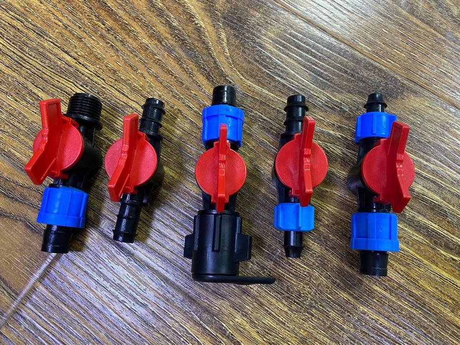 Капельный лента ва трубка учун кран муфта статконнектор