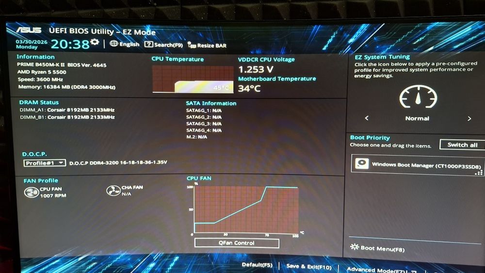 PC Gaming Full HD | Ryzen 5 5500 | 16GB 3200Mhz | RTX 2060  | 1TB SSD