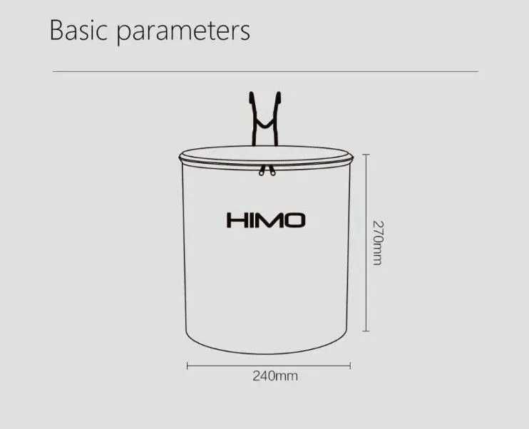 Корзина на руль самоката/велосипеда Xiaomi HIMO Waterproof Basket 12L