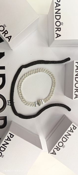 Super Ofera Martie Set Bratarǎ+Lanț Pandora Silver S 925