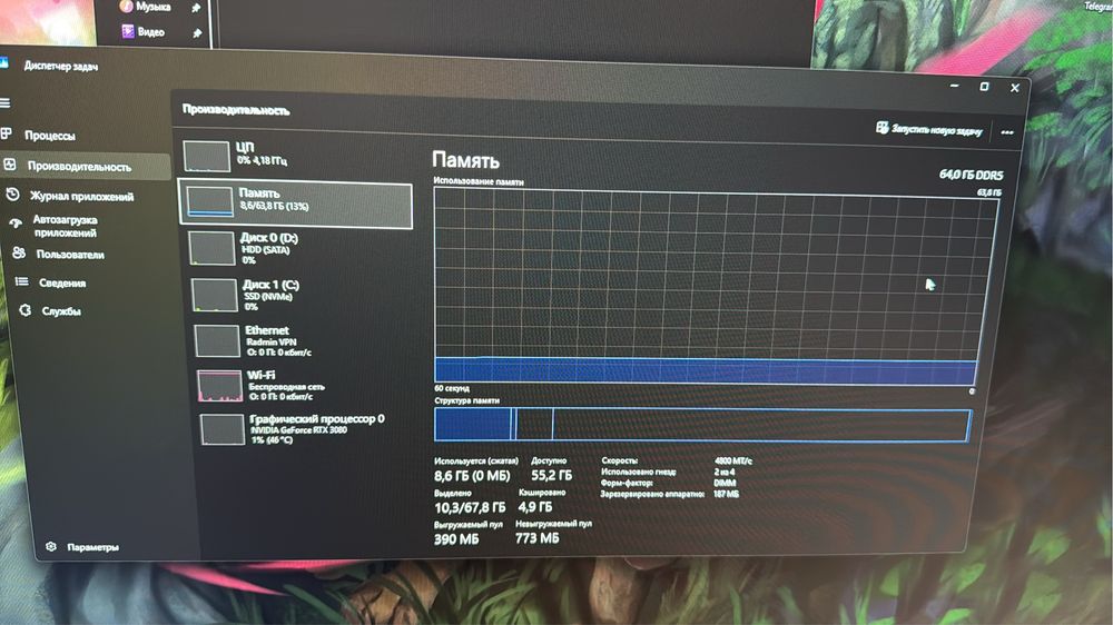 Продам компьютер NVIDIA GeForce RTX 3080