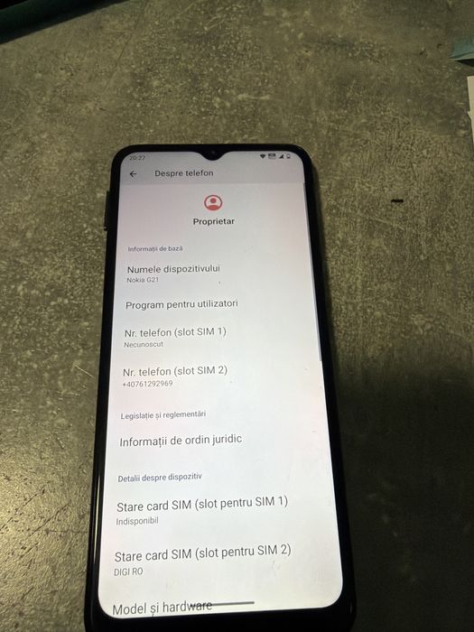 Nokia G21 ,baterie buna ,arata bine