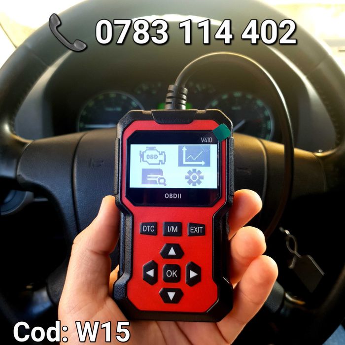 Multifunctionala-Diagnoza Auto Cu Ecran-Tester Portabil-Universal-W15
