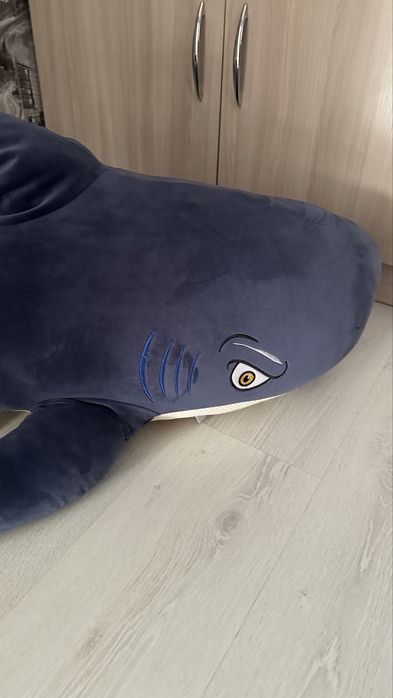 акула мягкая синяя