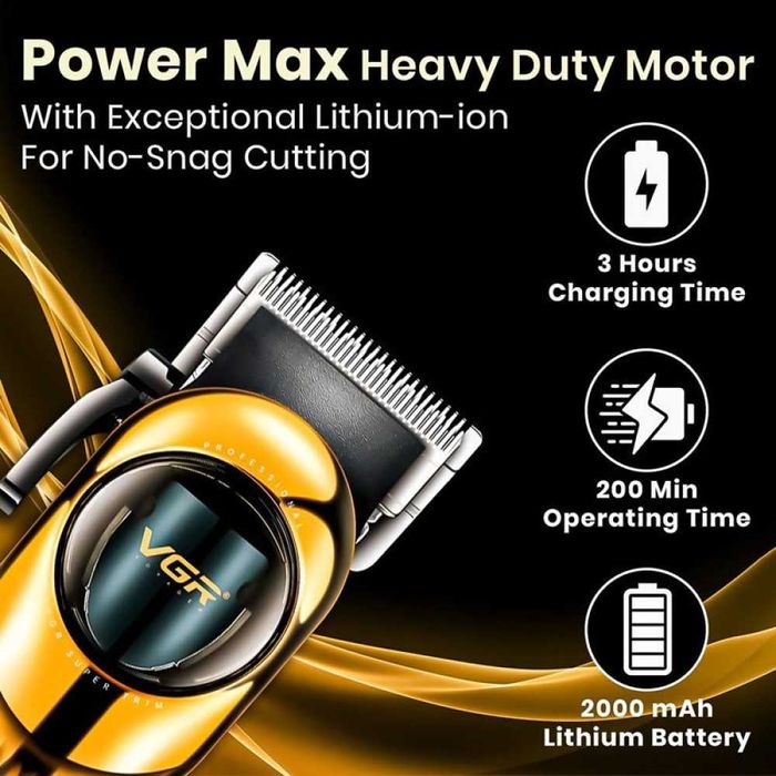 Професионална машинка за подстригване GREEN GOLD VGR V-166