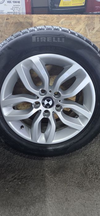 BMW Х1 и X3  джанти със зимни гуми 225/60/17. 7,5J×17. ET32. 5×120  цо72 + сензори