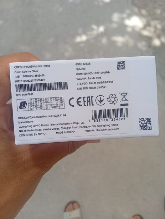 OPPO A3 kafolati bilan