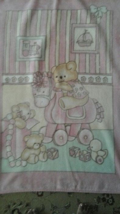 плед детский тёплый