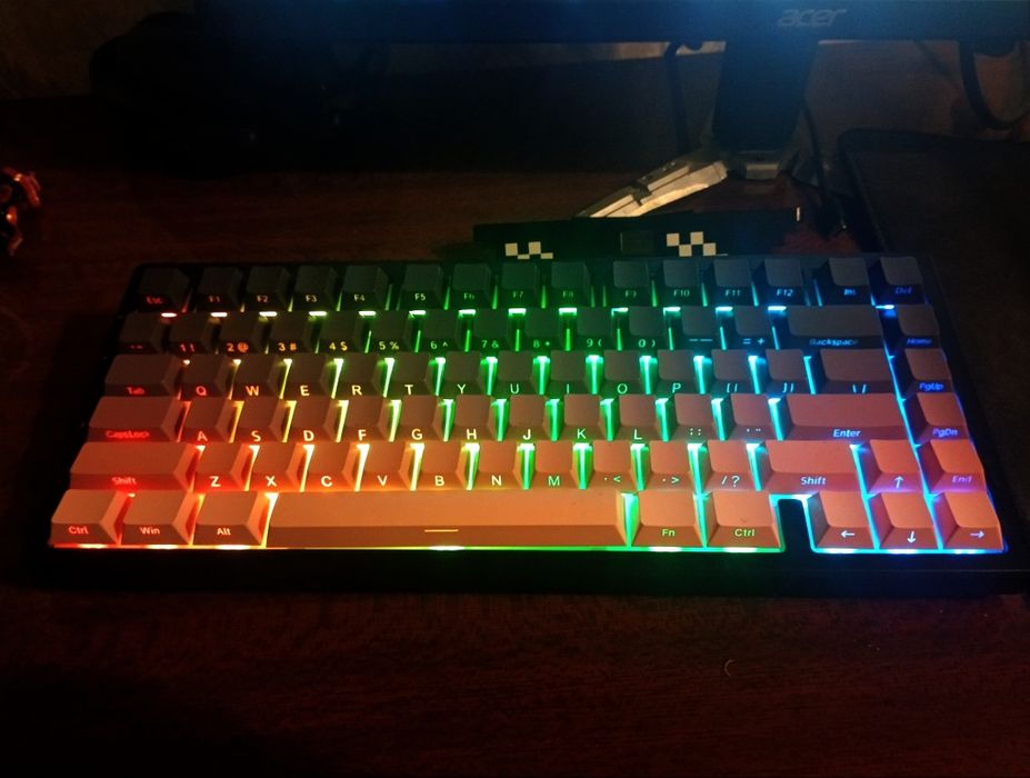 mchouse g75 pro pink black