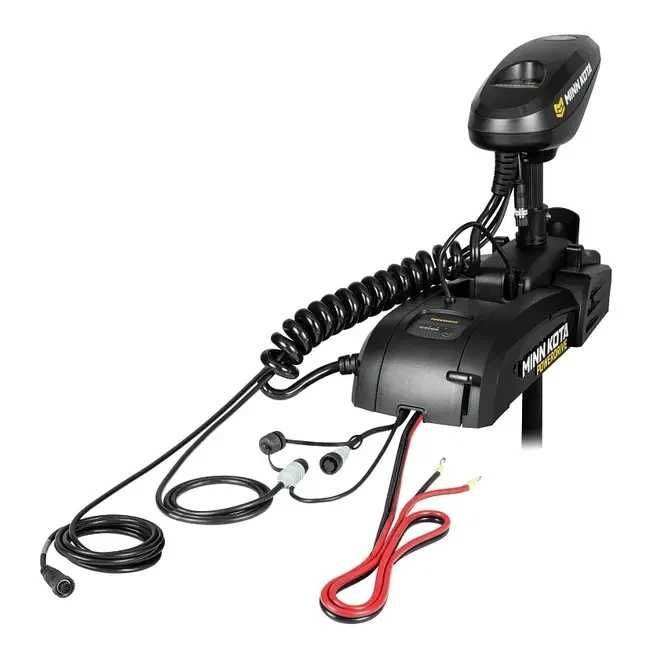 Motor Electric Minn Kota POWERDRIVE 55lbs 12V GPS Telecomand MR 137cm
