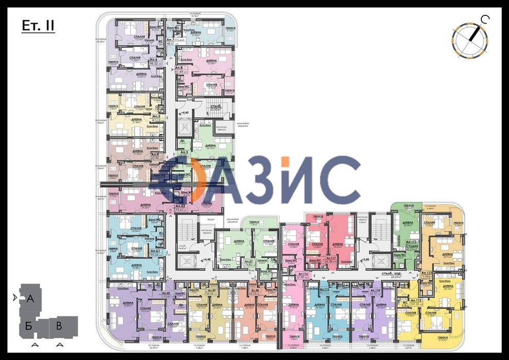 Продава се Тристаен апартамент в Бургас, Център - 98 кв.м за 1396 €/кв.м - Снимка #14