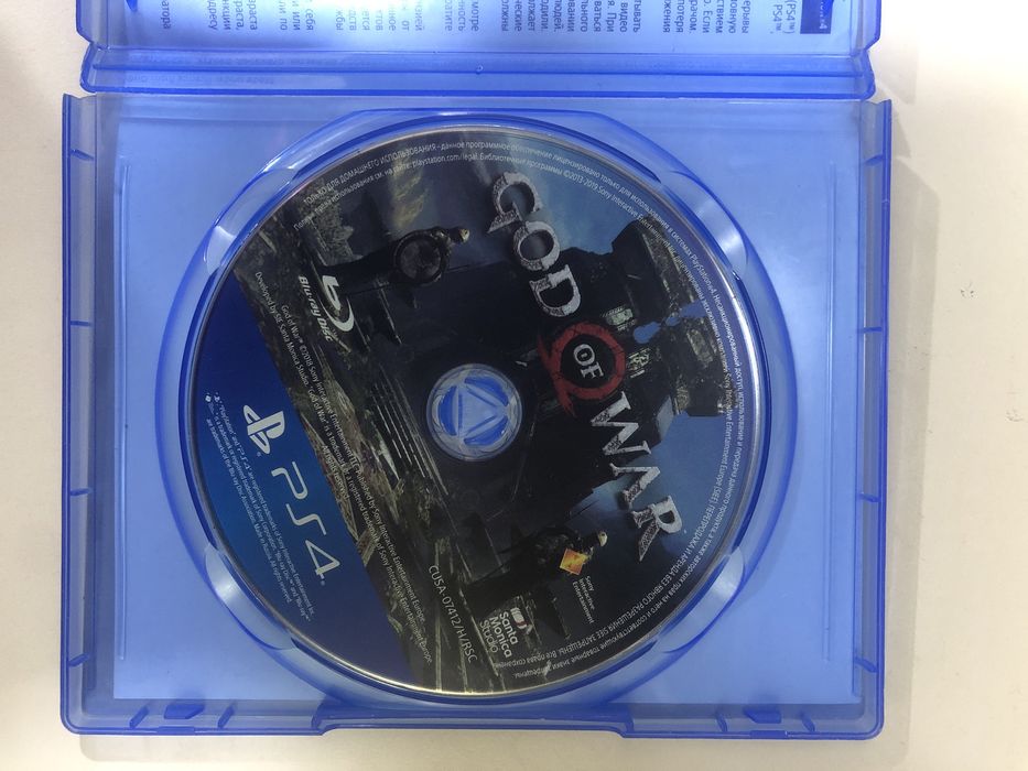 Игра на sony playstation 4 (5) GOD OF WAR 2018