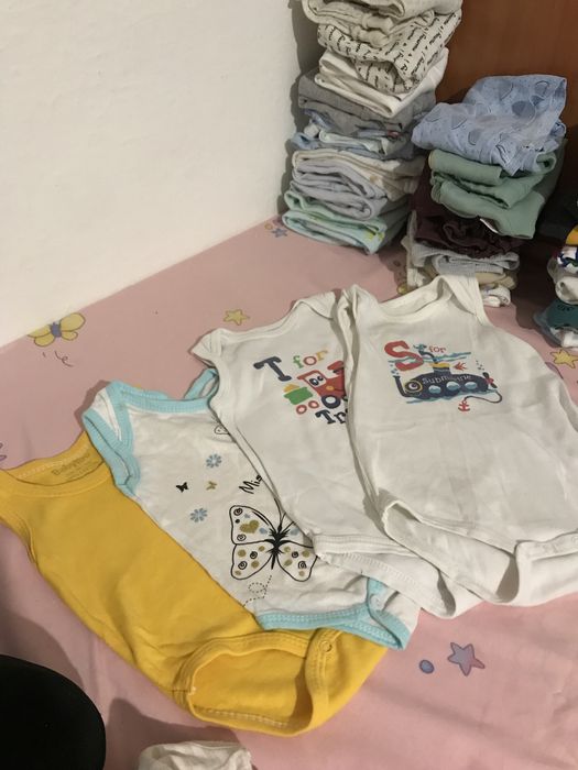 Детская одежда 0-6мес 47шт