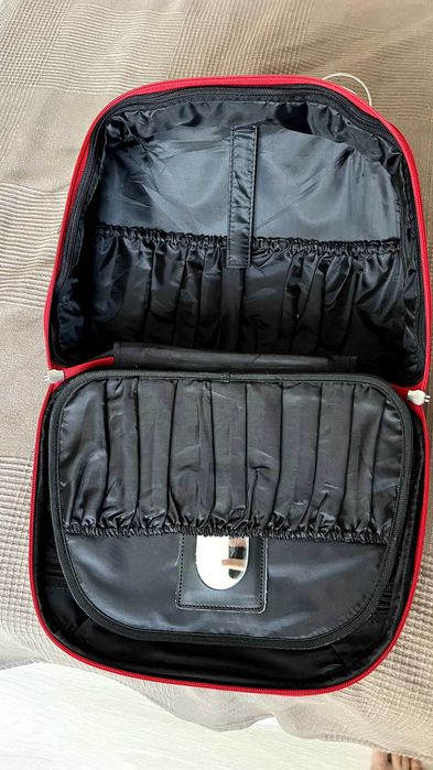 Дорожная сумочка красная бренд Oriflame