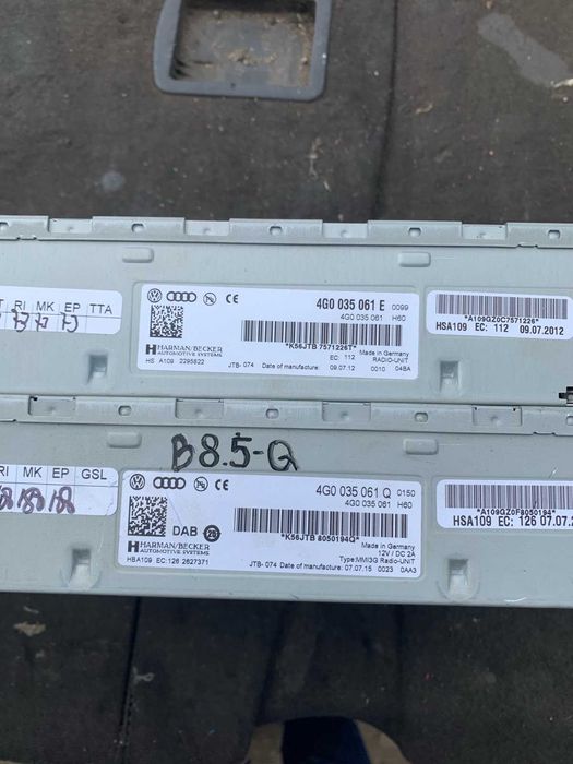 Радио тунер модул AUDI A4 A5 A6 A7 А7 Q3 Q5 4G0035061