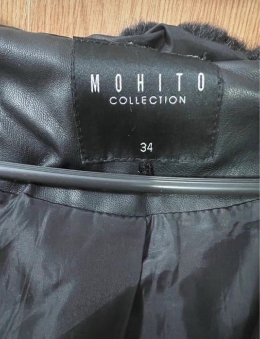 Palton din blana artificiala, Mohito, marimea 34