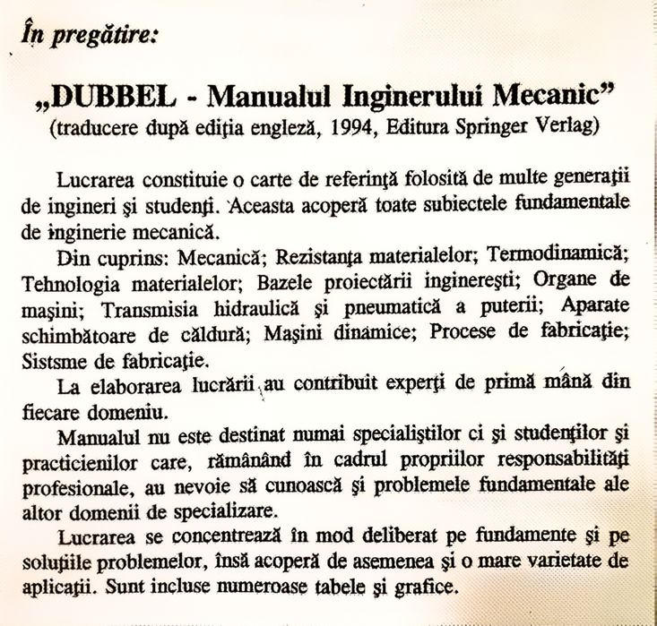 Carte - Manualul inginerului