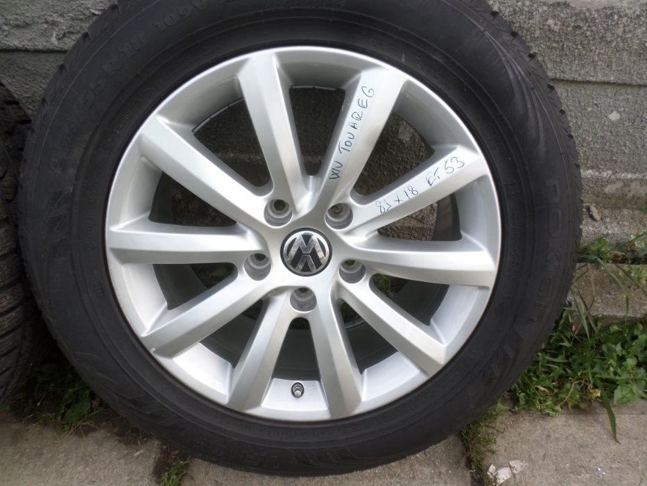 Jante VW Touareg 18 Iarna 255 55 18 Pirelli Senzori de Presiune