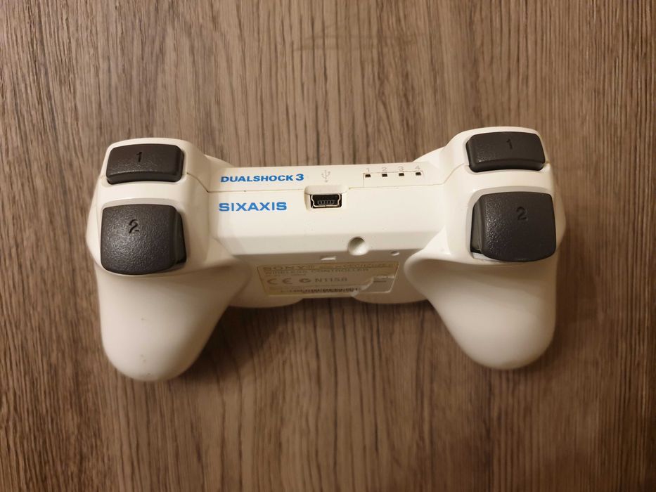 Controller (maneta) Dualshock 3 Ceramic White pt PlayStation 3 (PS3)