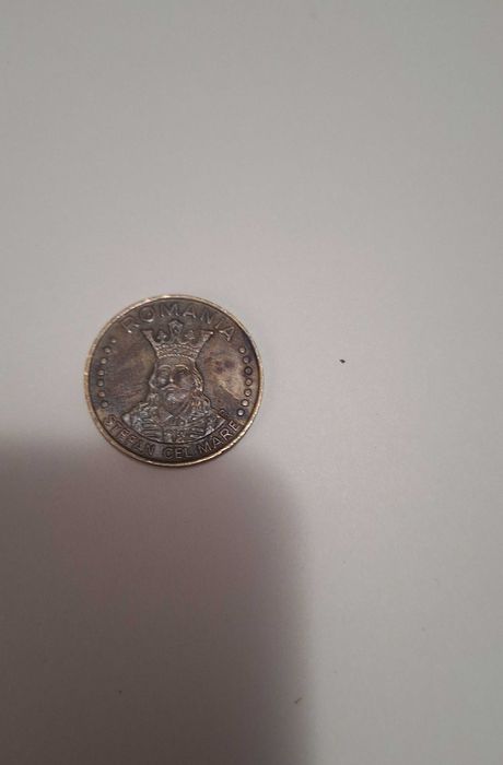 Moneda 20 de lai din 1991,cu Stefan cel Mare
