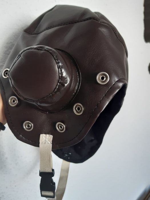 Casca aviator maro retro