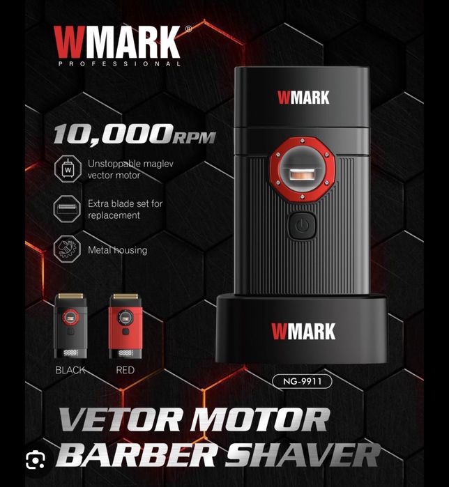 WMARK Shaver 10.000 оборотов — почти новый, мощный и чистый срез
