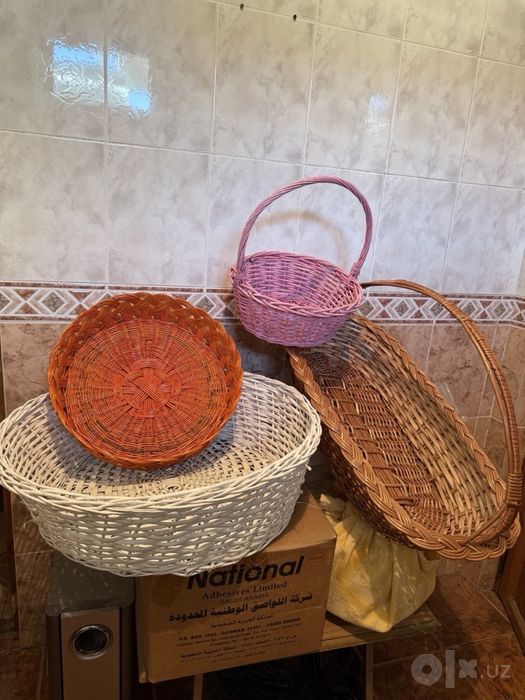 Корзинки плетеные