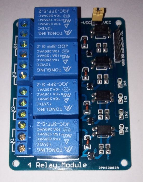 Modul releu 12V - 4 canale