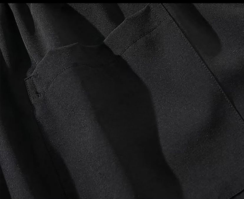 Базовые черные шорты с пиндодо