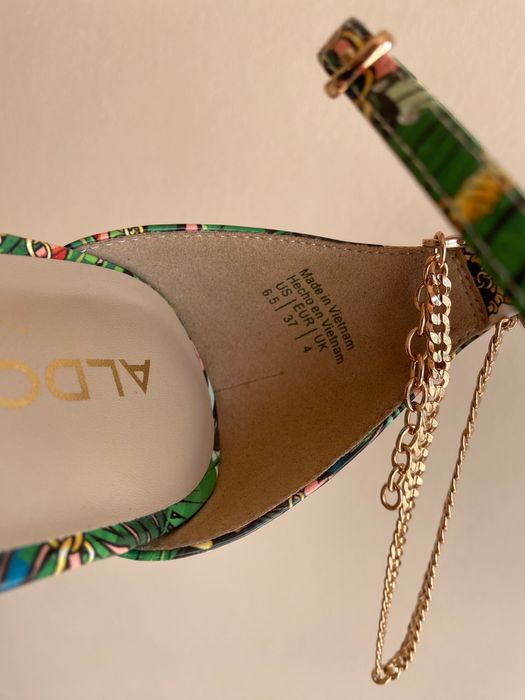 Уникални обувки Aldo на висок ток