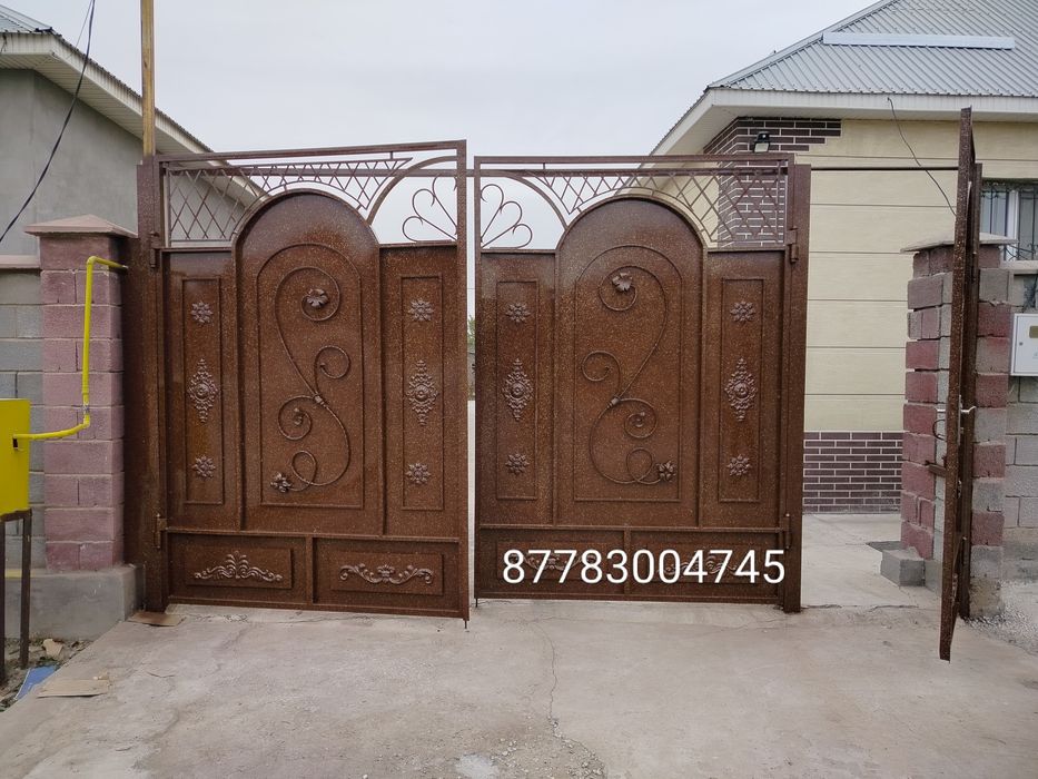 Покраска ворот!!!