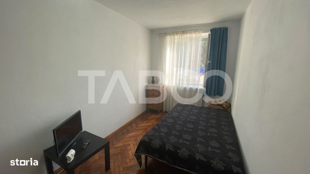 Apartament de inchiriat mobilat utilat 3 camere 56 mpu Sibiu