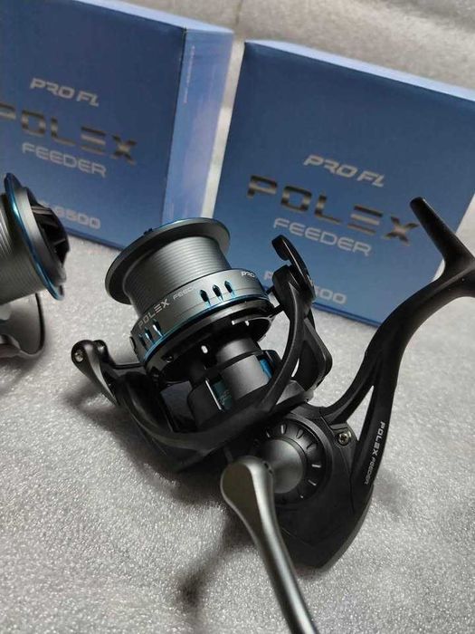 SET 2 Mulinete Feeder POLEX Pro Fl 6500 NEW