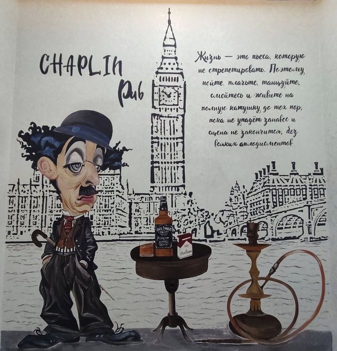 Роспись стен ручная работа