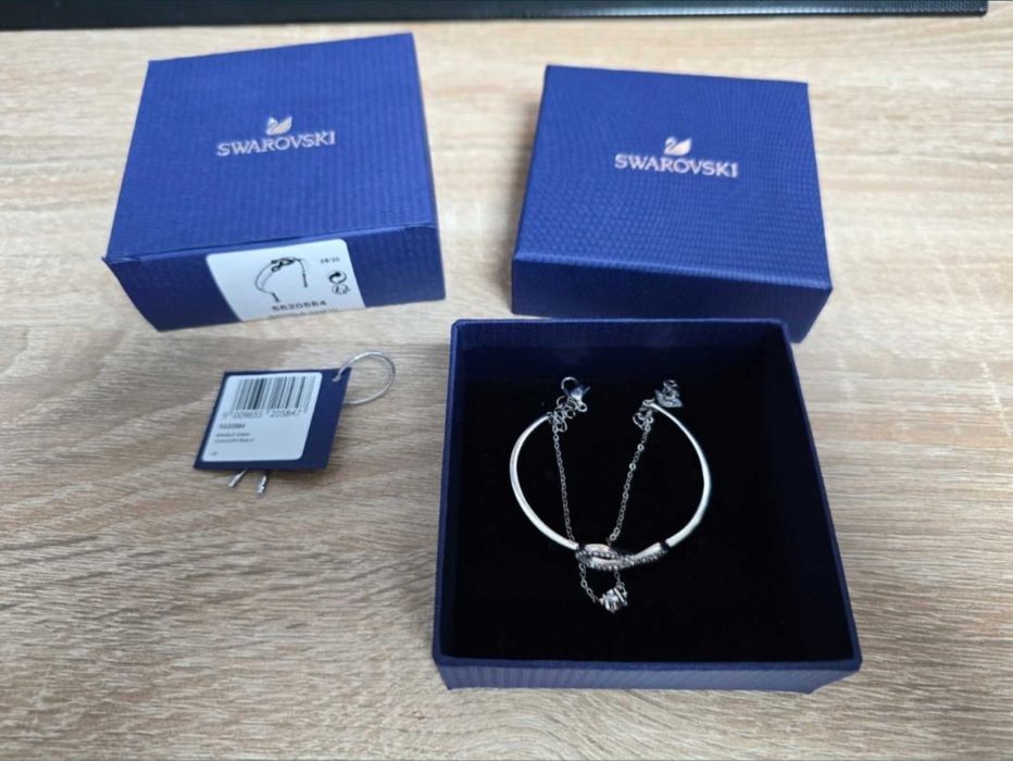 Bratara Swarovski Hyperbola Bangle Infinity