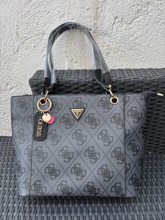 Geanta Michael Kors - YSL alb-negru