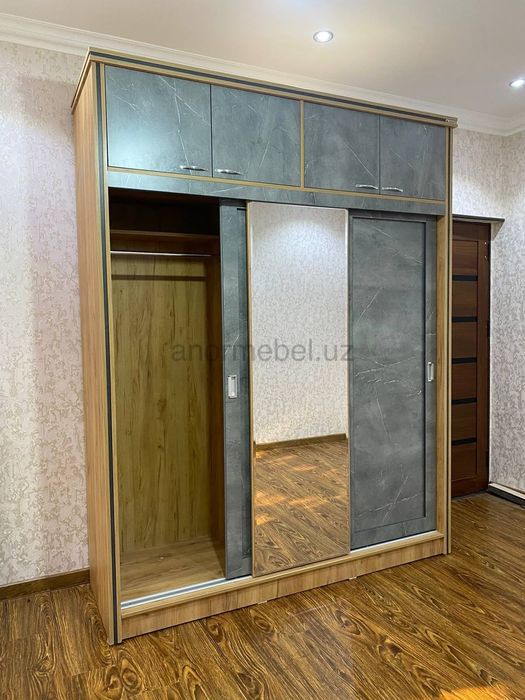 Шкаф купе антресоль УМИТ от Щараф мебель/ Shkop kupe Umid antresolli