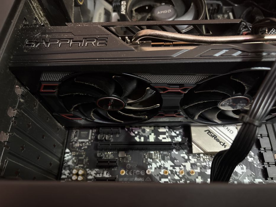 Геймърски компютър Ryzen & RX 580 Sapphire Pulse | Steel Legend | 750W