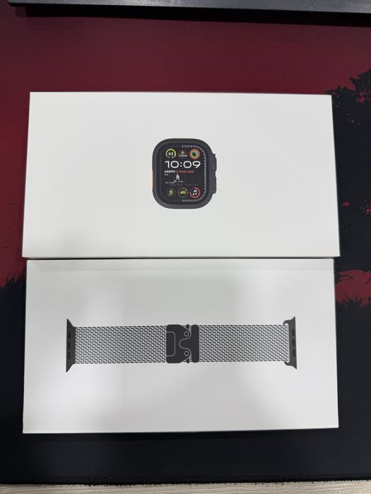 Apple watch 2 ultra. 49 mm  black Ti
